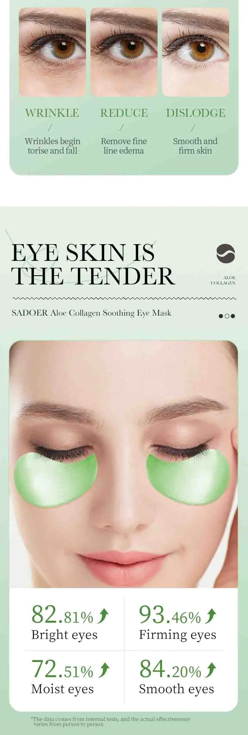 Aloe Vera Collagen Eye Mask