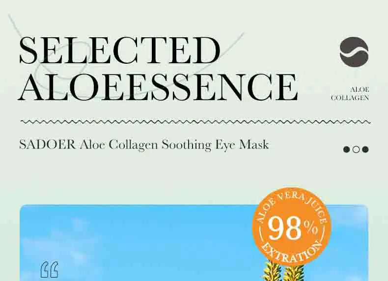 Aloe Vera Collagen Eye Mask